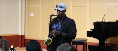 Elan Trotman Saxophone Clinic on Improvisation