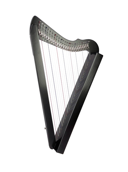 Rees Fullsicle Lap Harp, Black