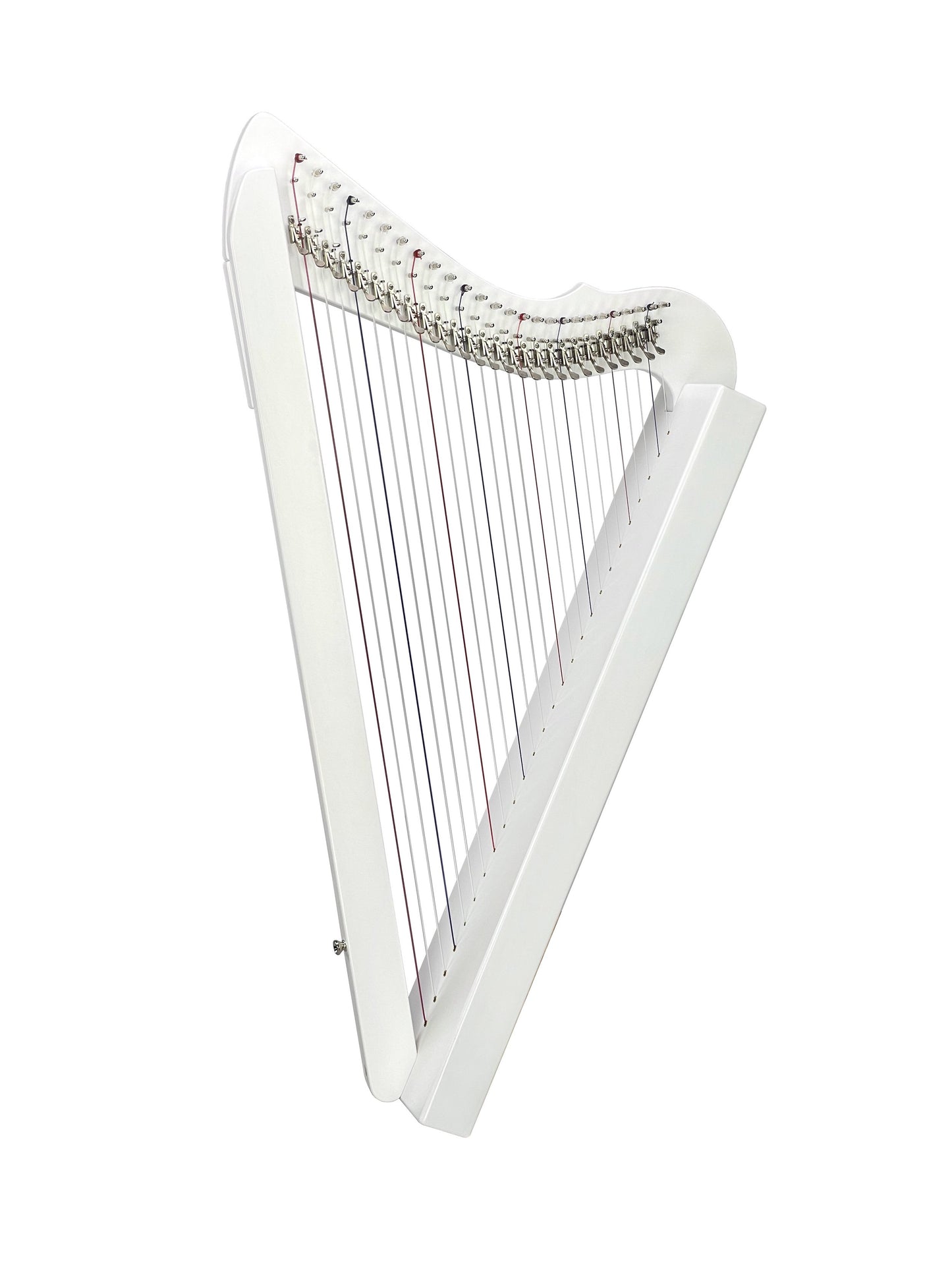 Rees Fullsicle Lap Harp, White