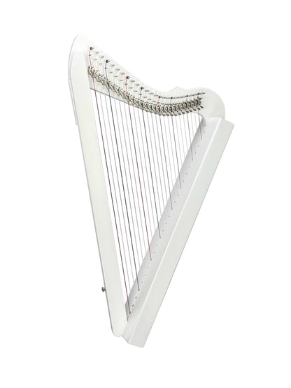 Rees Fullsicle Lap Harp, White