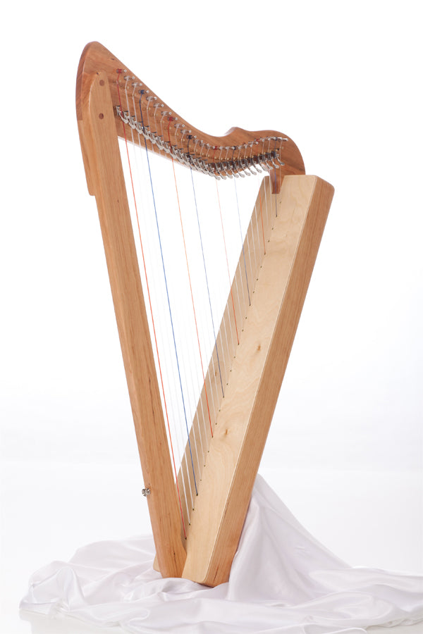 Rees Special Edition Fullsicle Lap Harp,  Cherry